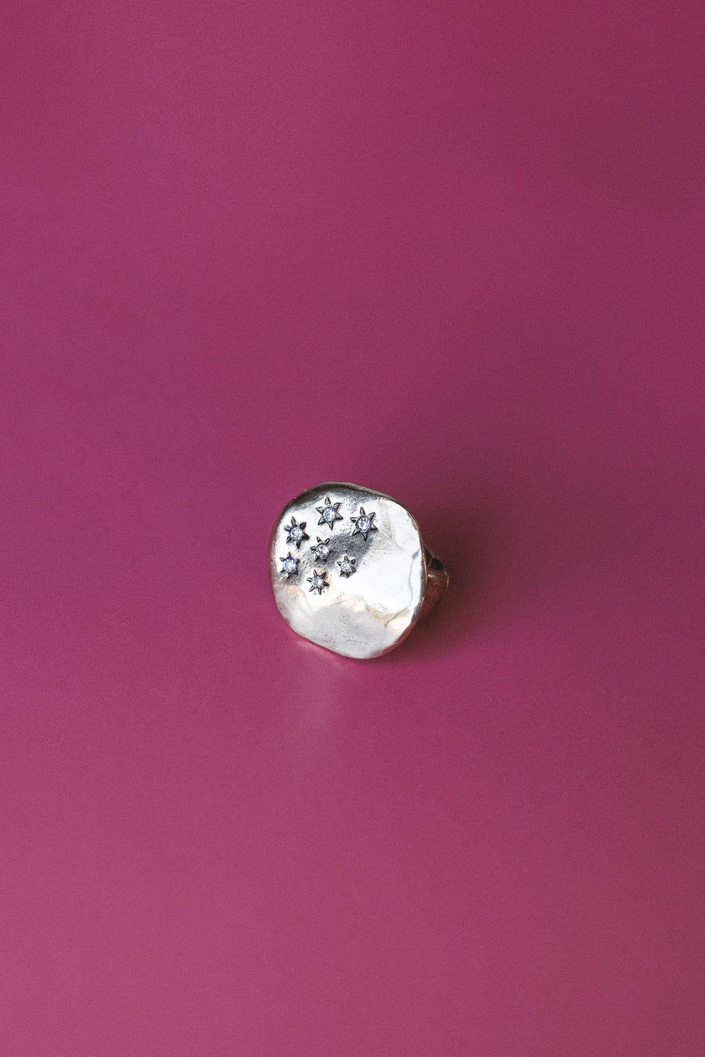 Starlit Stone Ring - Gold