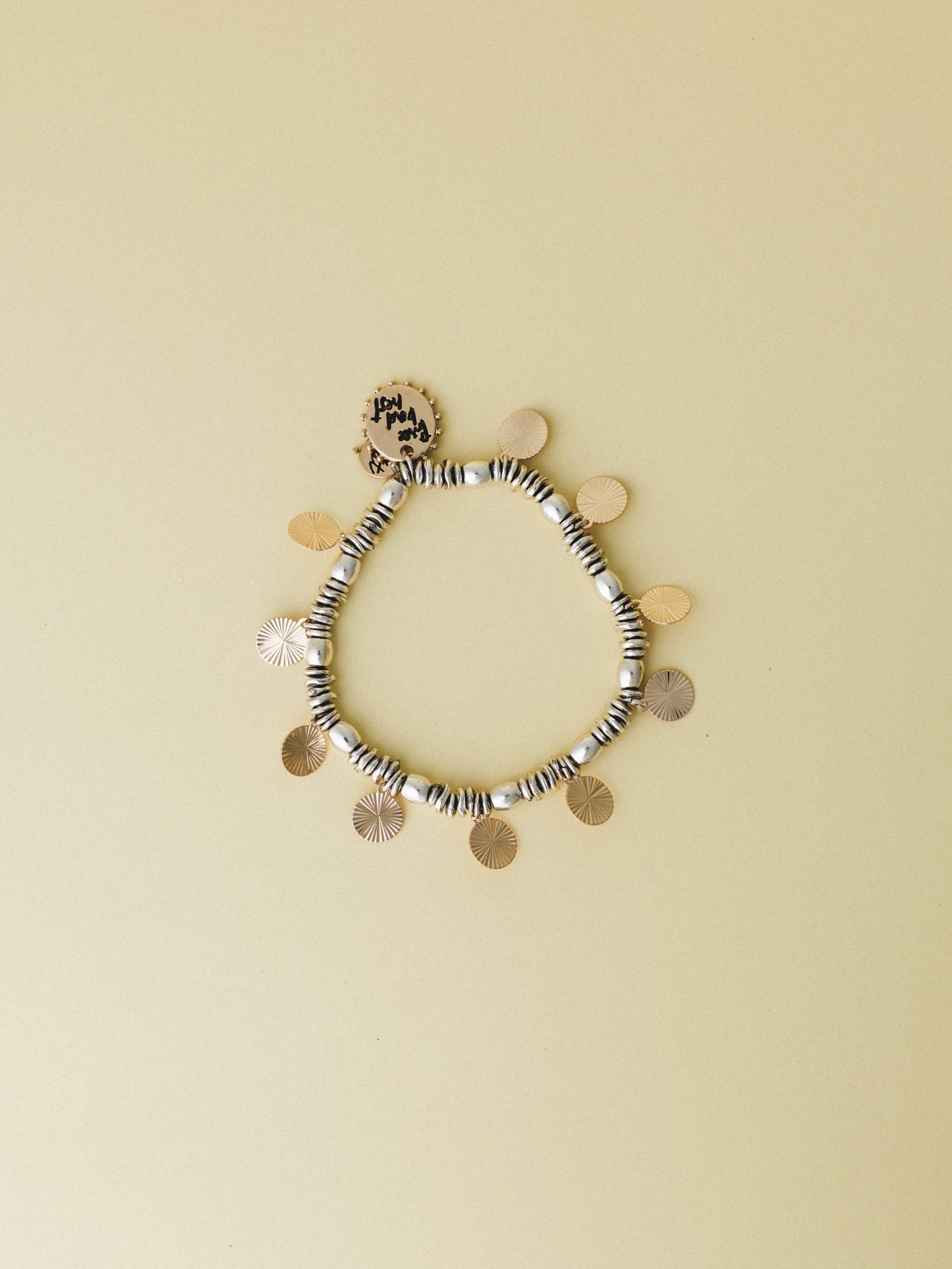 Sun Story Bracelet - Mixed Metal