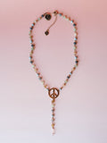 Desert Thread Necklace - Green