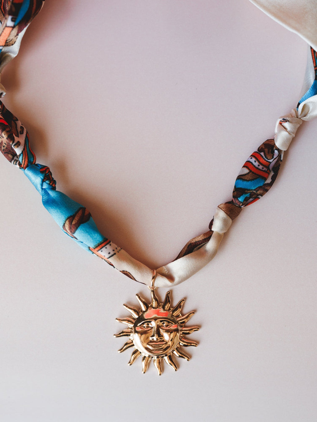 Sunshine Charm Necklace - Gold