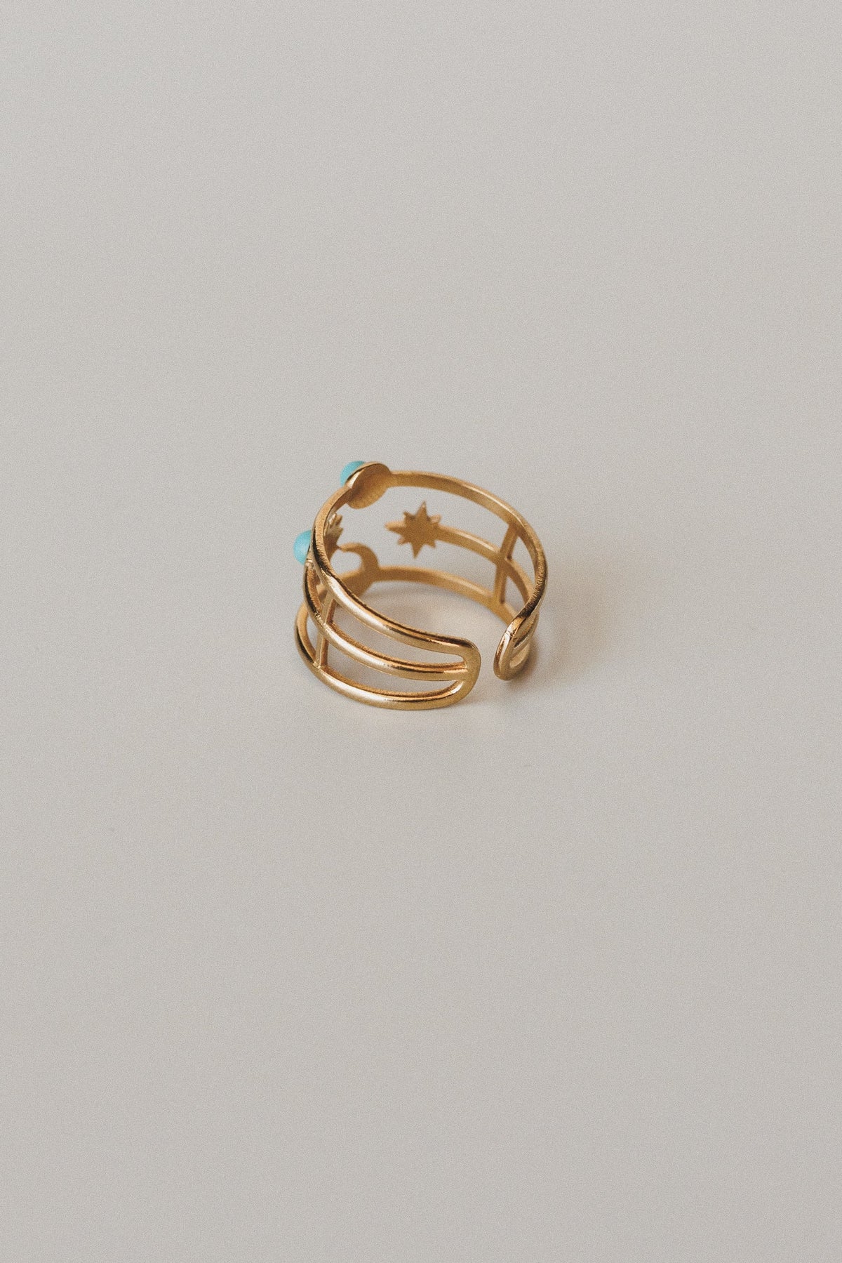 Among The Stars Ring - Turquoise