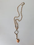 Alani Necklace - Taupe