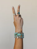 Julia Bracelet Set - Amazonite