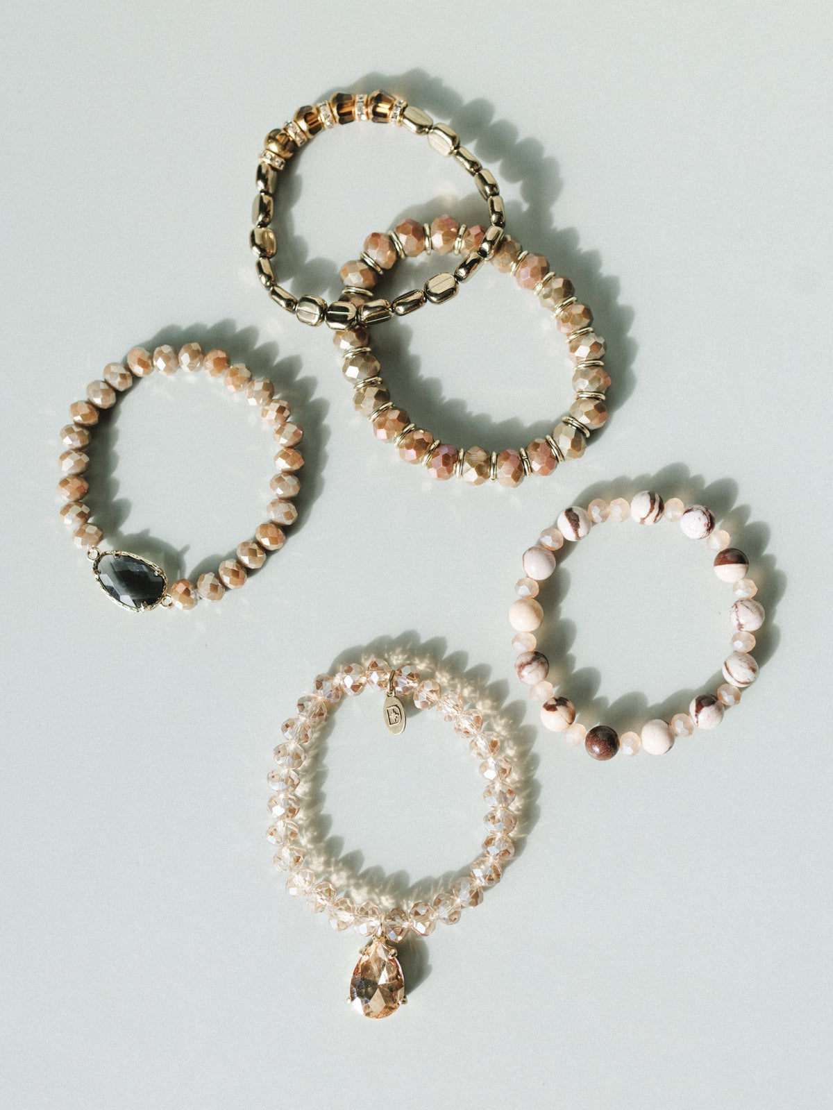 Toni Bracelet Set - Gold