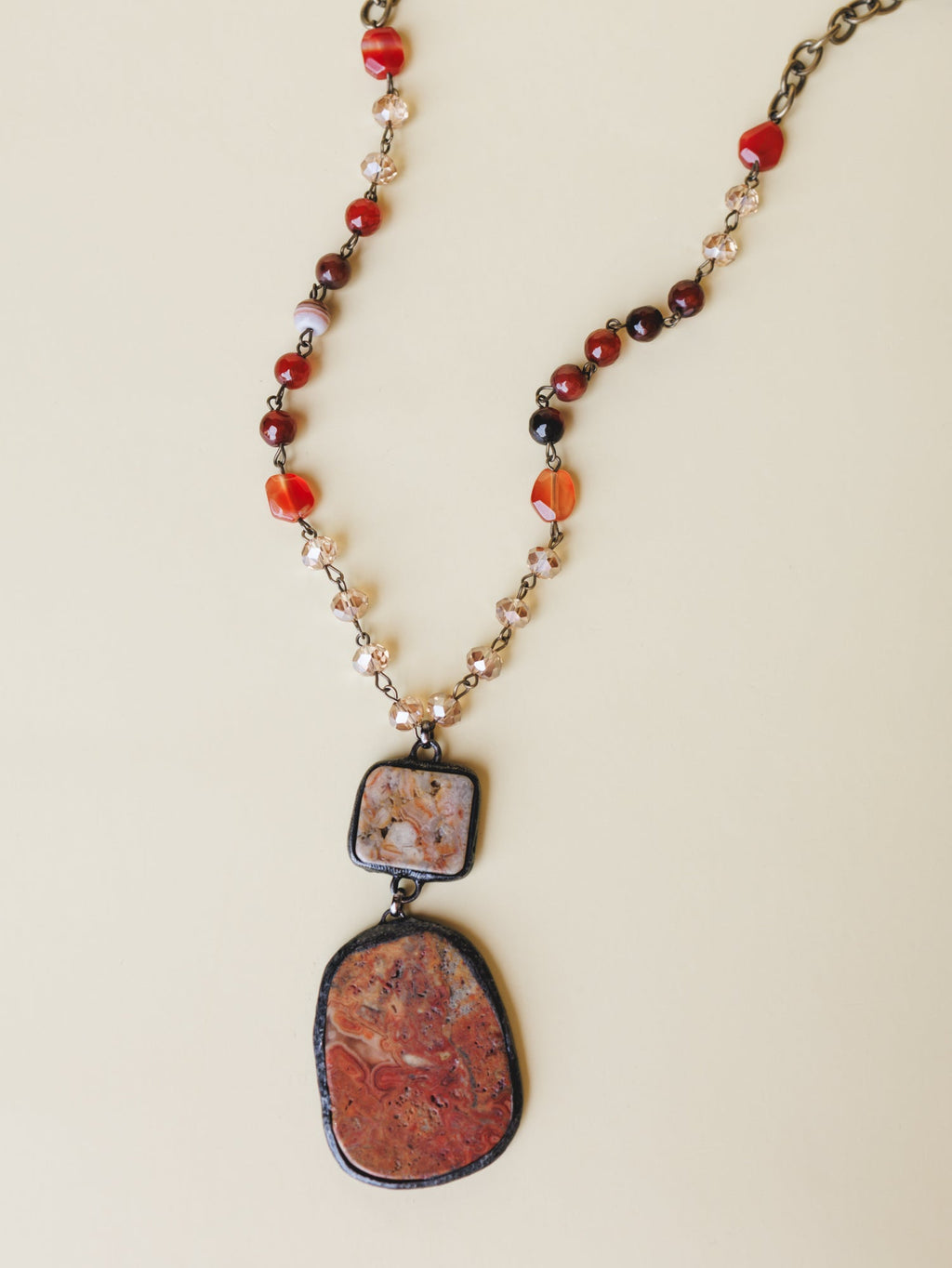 Darby Necklace Gemstone Necklace - Multi