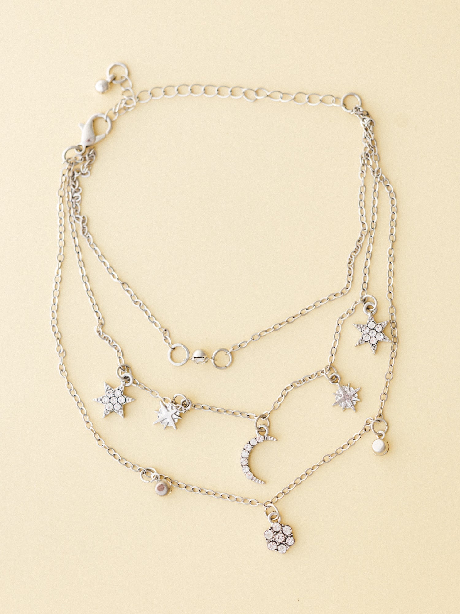 Moonlit Anklet - Silver