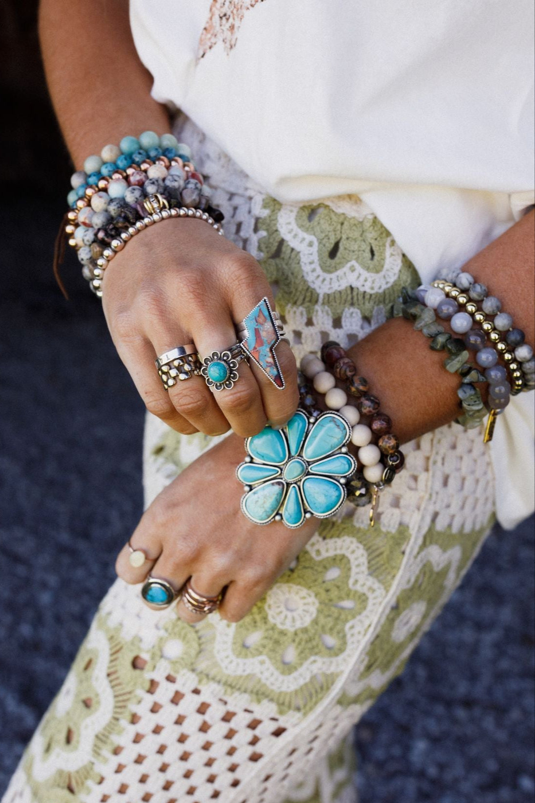 Thunderstruck Ring - Blue