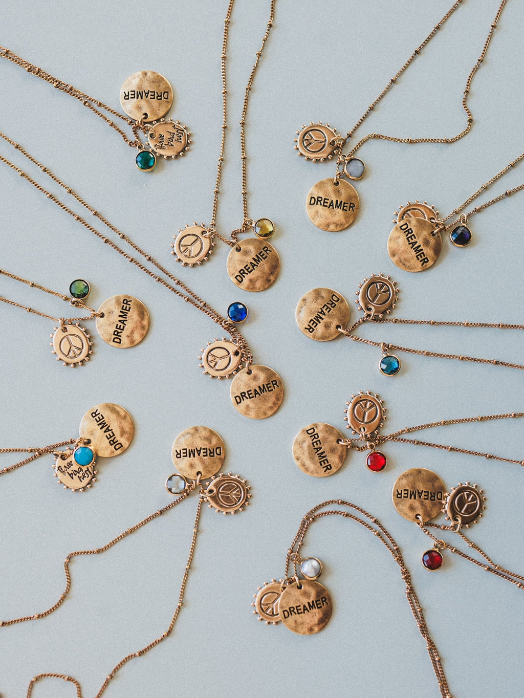 October Dreamer Birthstone Necklace - Opal