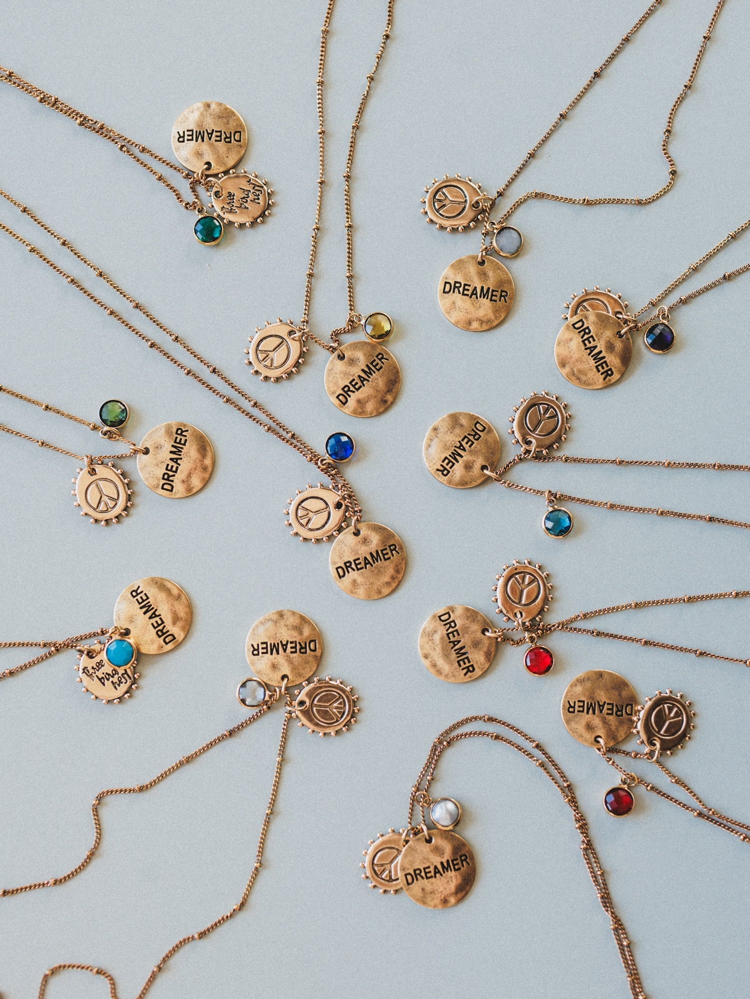 October Dreamer Birthstone Necklace - Opal