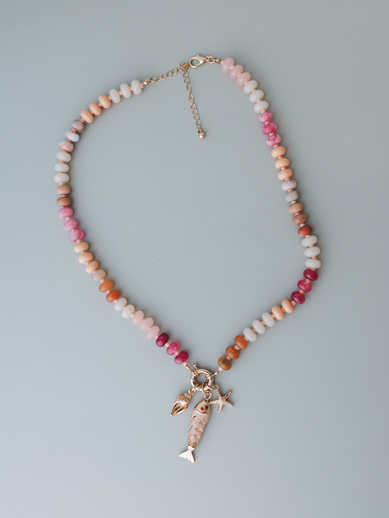 Ocean Trove Necklace - Pink