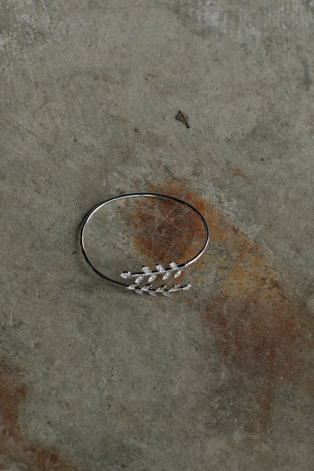 Asteria Leaf Cuff - Silver